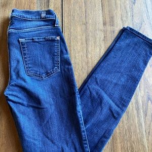 7 For All Mankind Ankle Skinny Jeans